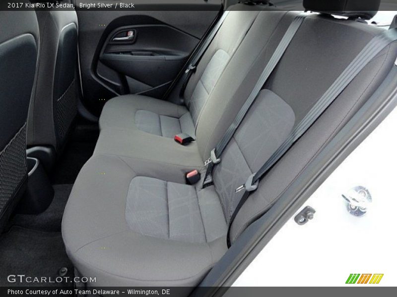 Bright Silver / Black 2017 Kia Rio LX Sedan