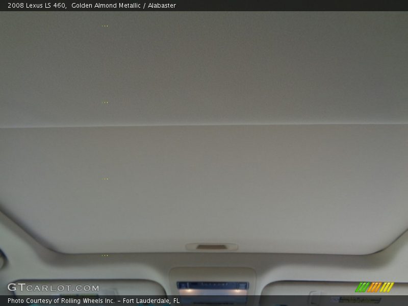Golden Almond Metallic / Alabaster 2008 Lexus LS 460