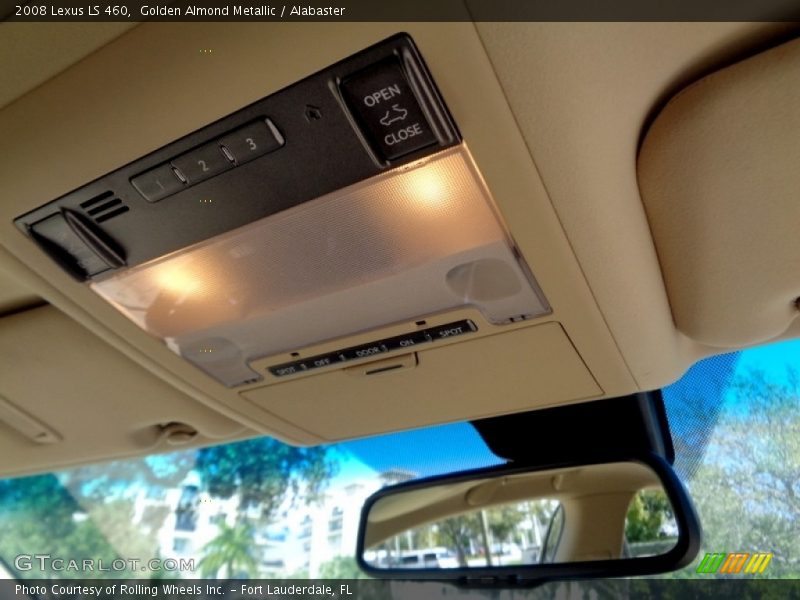 Golden Almond Metallic / Alabaster 2008 Lexus LS 460