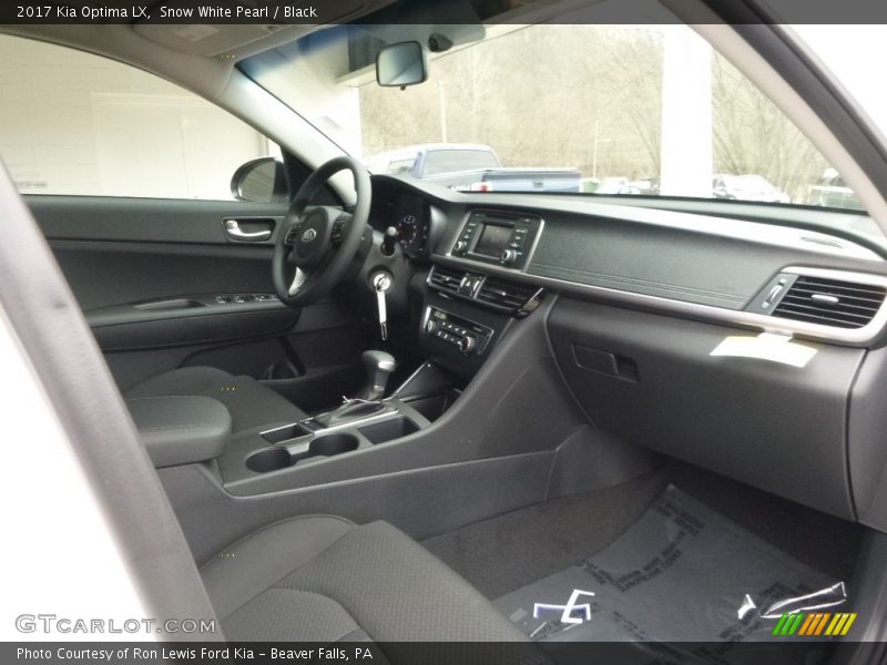  2017 Optima LX Black Interior