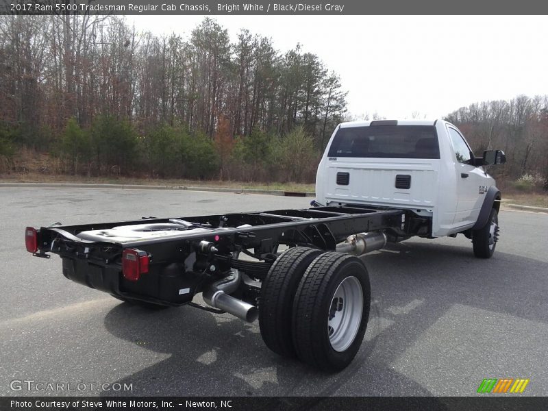 Bright White / Black/Diesel Gray 2017 Ram 5500 Tradesman Regular Cab Chassis