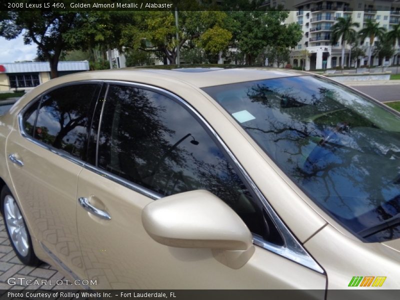 Golden Almond Metallic / Alabaster 2008 Lexus LS 460