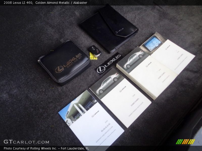 Golden Almond Metallic / Alabaster 2008 Lexus LS 460