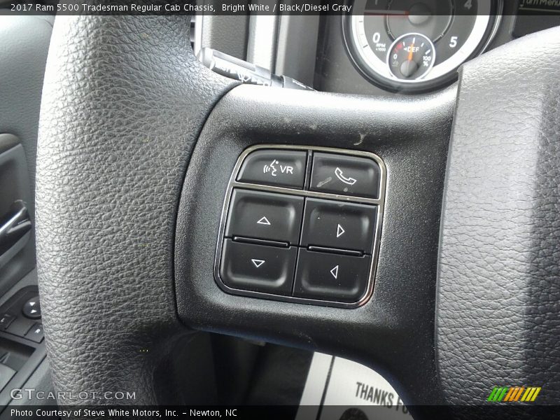 Bright White / Black/Diesel Gray 2017 Ram 5500 Tradesman Regular Cab Chassis