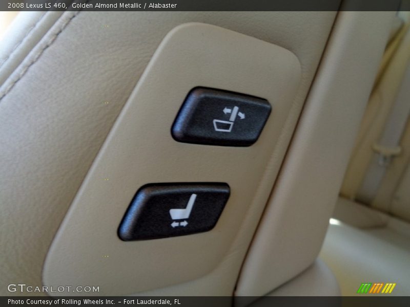 Golden Almond Metallic / Alabaster 2008 Lexus LS 460