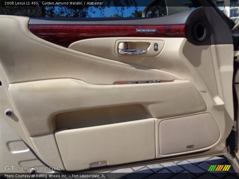 Golden Almond Metallic / Alabaster 2008 Lexus LS 460