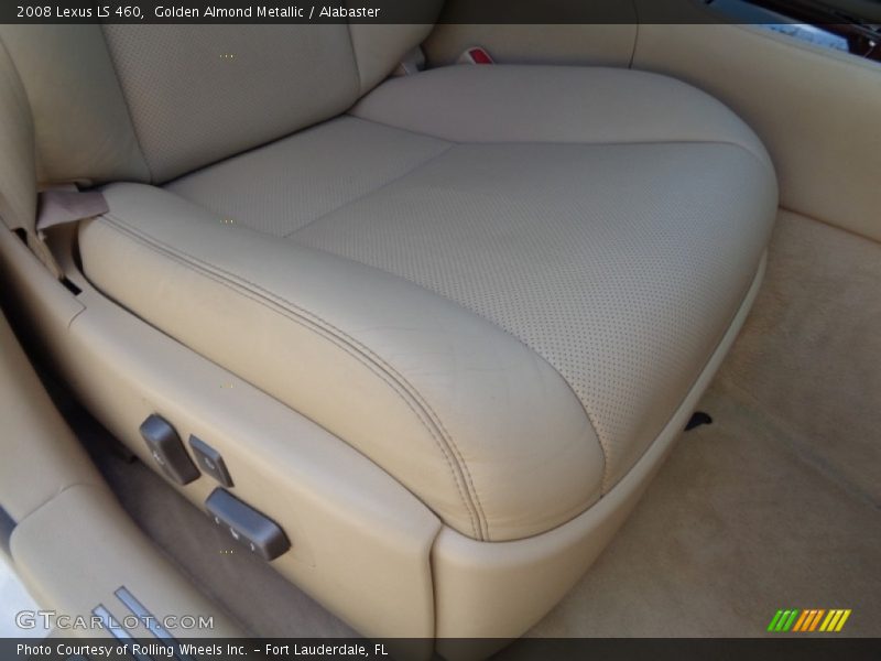 Golden Almond Metallic / Alabaster 2008 Lexus LS 460