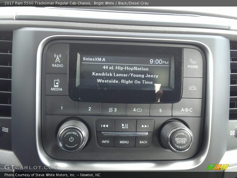 Bright White / Black/Diesel Gray 2017 Ram 5500 Tradesman Regular Cab Chassis