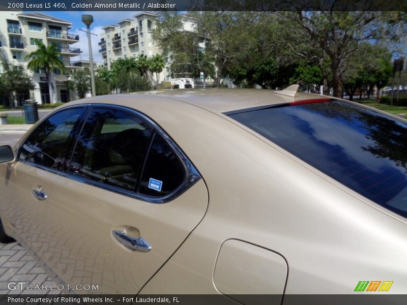 Golden Almond Metallic / Alabaster 2008 Lexus LS 460