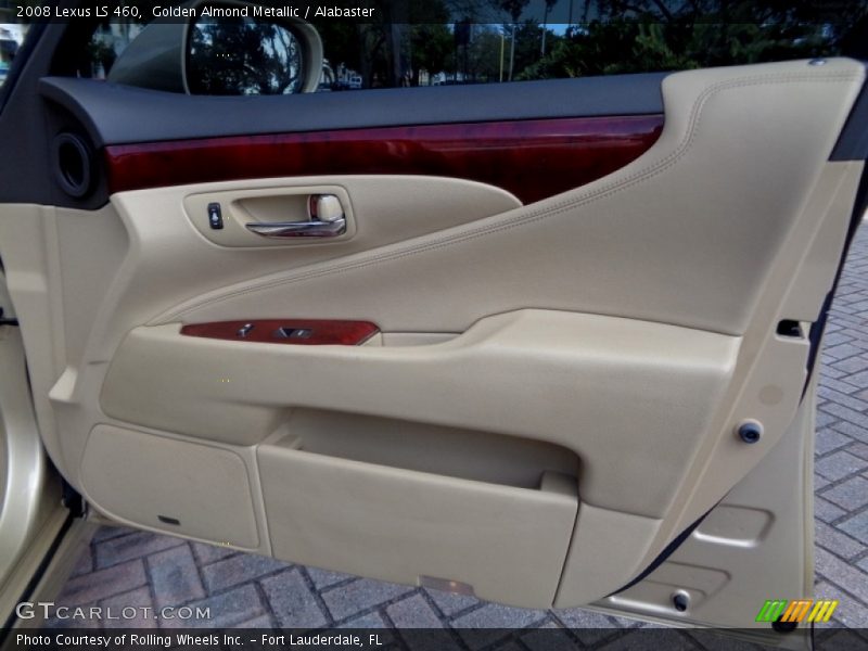 Golden Almond Metallic / Alabaster 2008 Lexus LS 460