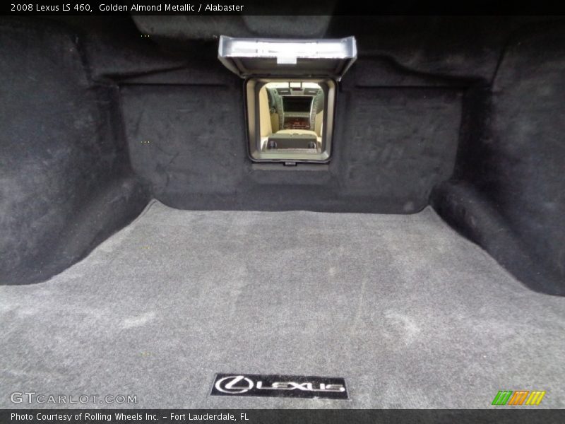 Golden Almond Metallic / Alabaster 2008 Lexus LS 460