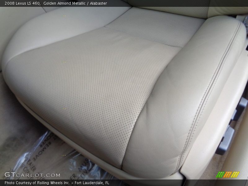 Golden Almond Metallic / Alabaster 2008 Lexus LS 460