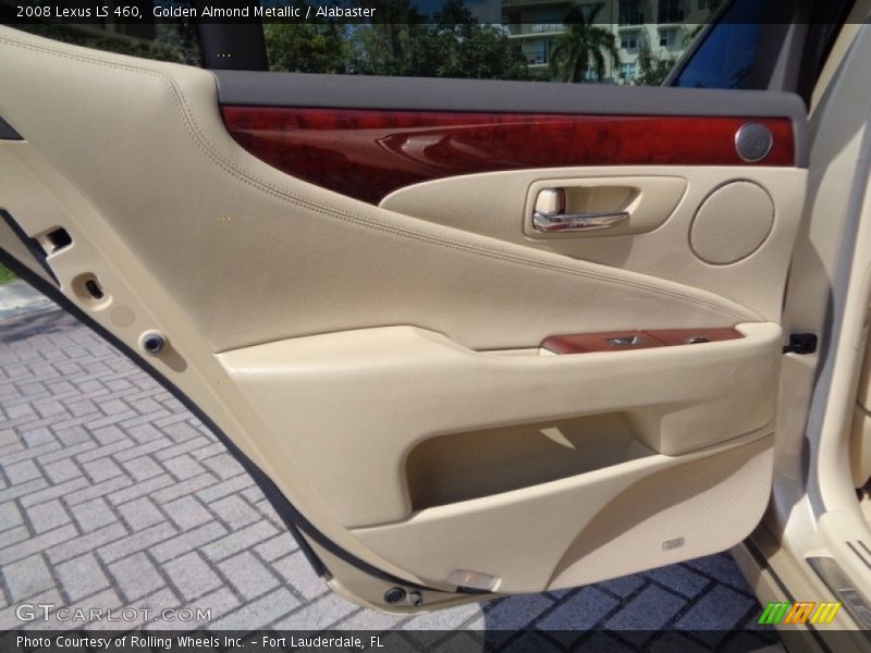 Golden Almond Metallic / Alabaster 2008 Lexus LS 460