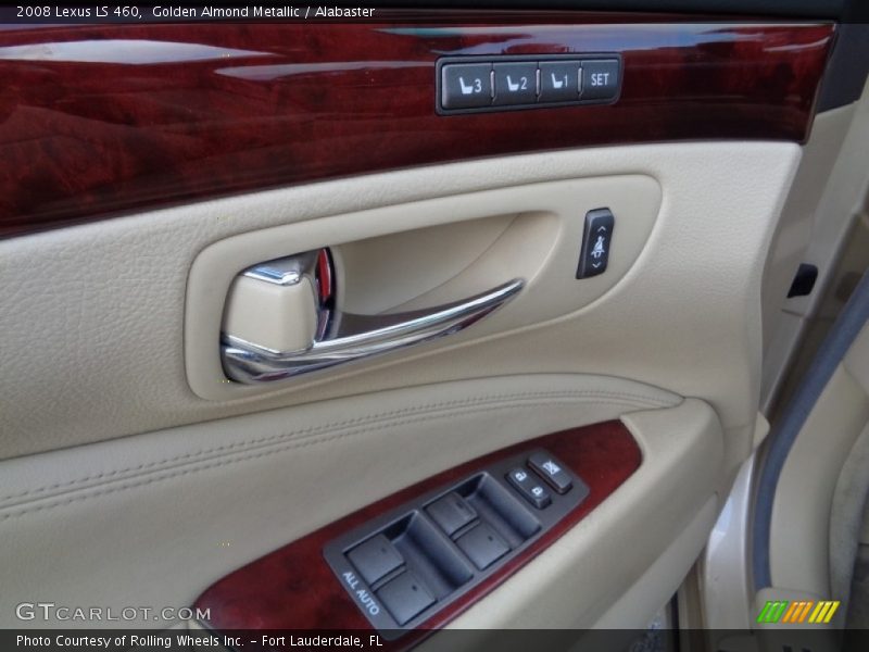 Golden Almond Metallic / Alabaster 2008 Lexus LS 460