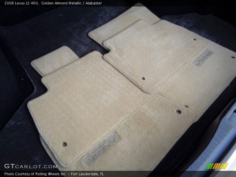 Golden Almond Metallic / Alabaster 2008 Lexus LS 460