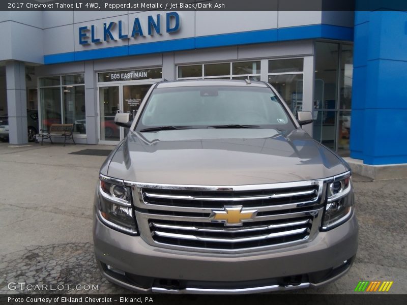 Pepperdust Metallic / Jet Black/Dark Ash 2017 Chevrolet Tahoe LT 4WD