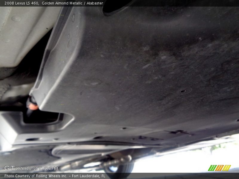 Golden Almond Metallic / Alabaster 2008 Lexus LS 460