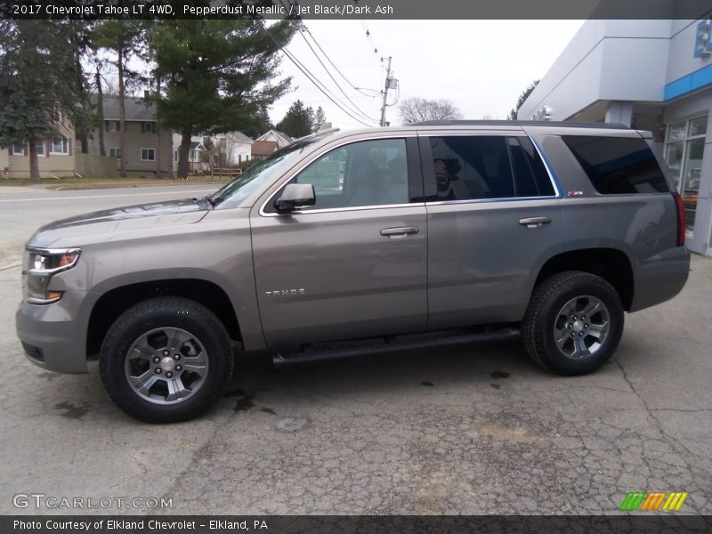 Pepperdust Metallic / Jet Black/Dark Ash 2017 Chevrolet Tahoe LT 4WD