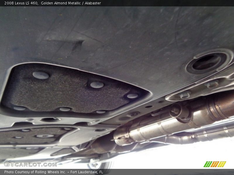 Golden Almond Metallic / Alabaster 2008 Lexus LS 460