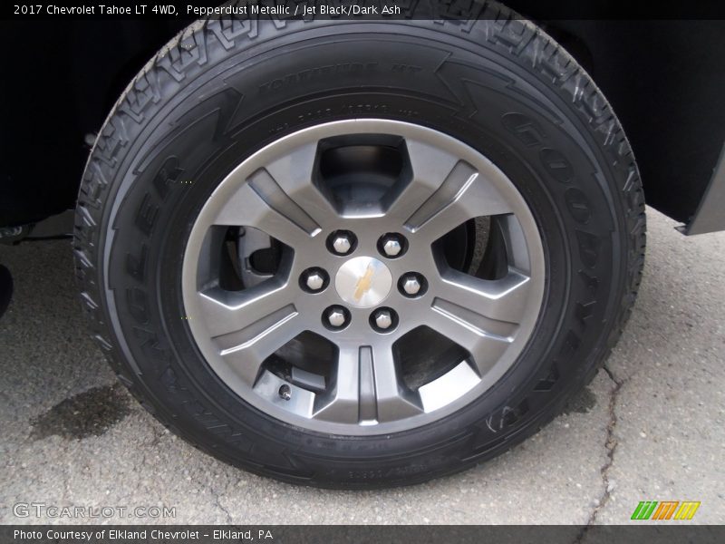 Pepperdust Metallic / Jet Black/Dark Ash 2017 Chevrolet Tahoe LT 4WD