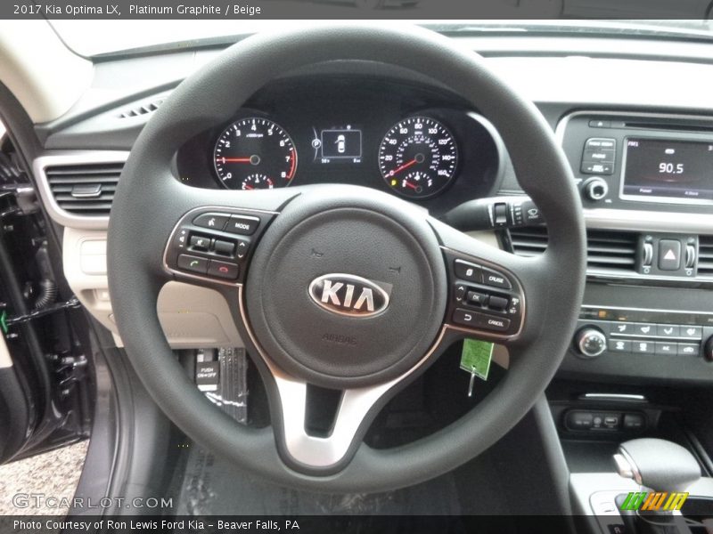  2017 Optima LX Steering Wheel