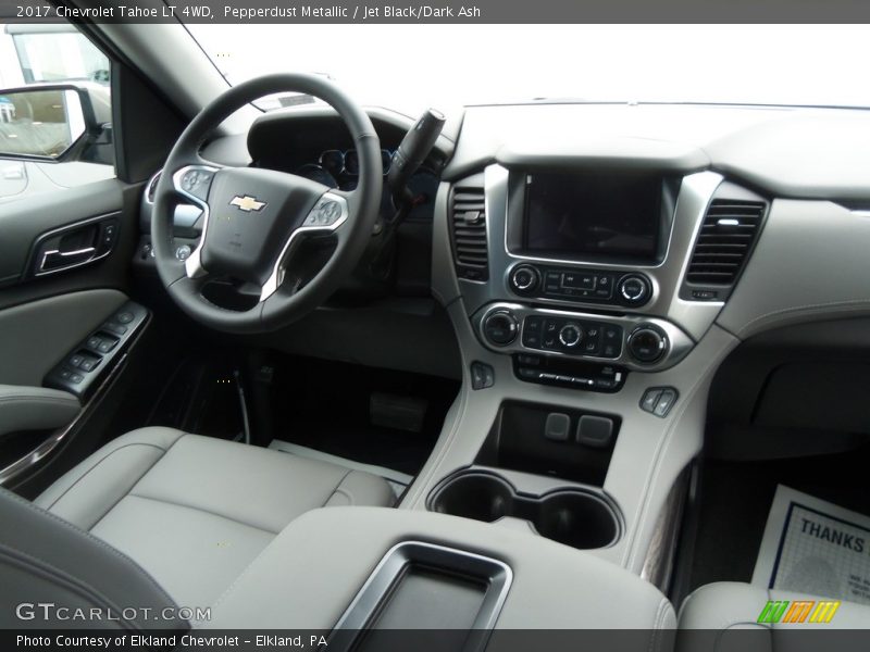 Pepperdust Metallic / Jet Black/Dark Ash 2017 Chevrolet Tahoe LT 4WD