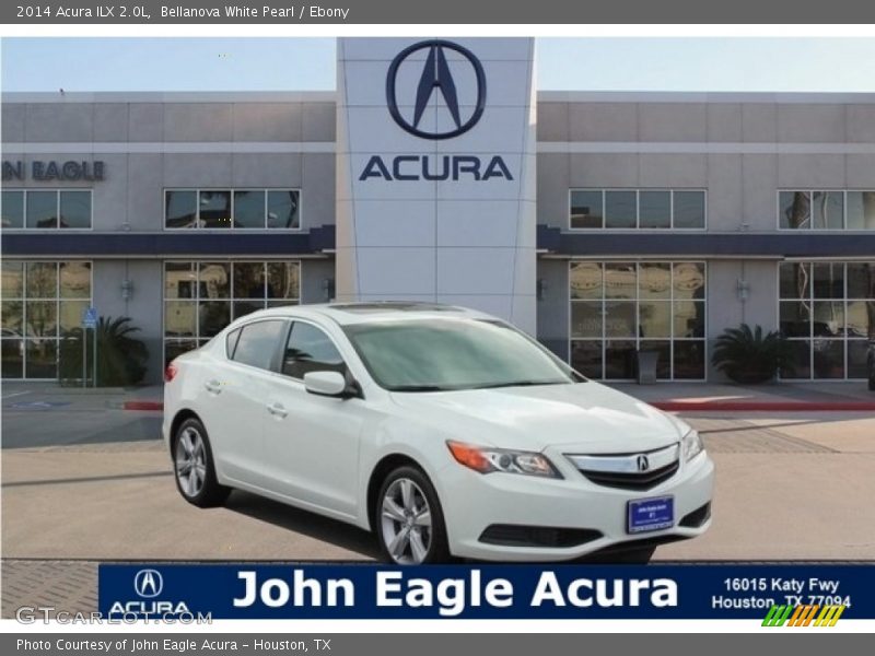Bellanova White Pearl / Ebony 2014 Acura ILX 2.0L