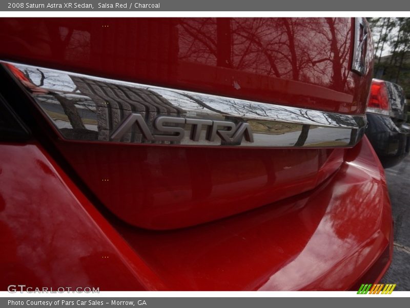 Salsa Red / Charcoal 2008 Saturn Astra XR Sedan