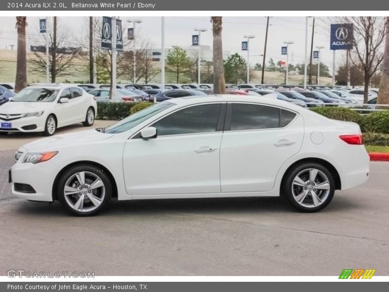 Bellanova White Pearl / Ebony 2014 Acura ILX 2.0L