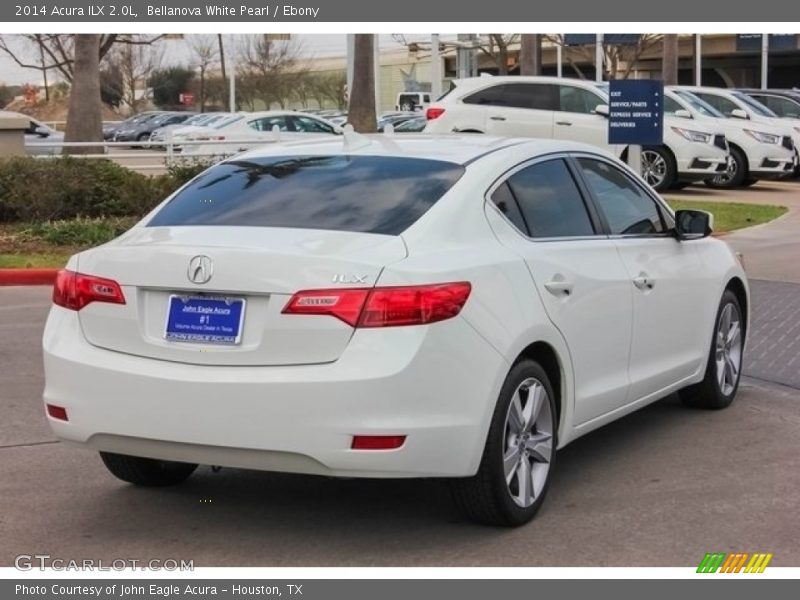 Bellanova White Pearl / Ebony 2014 Acura ILX 2.0L
