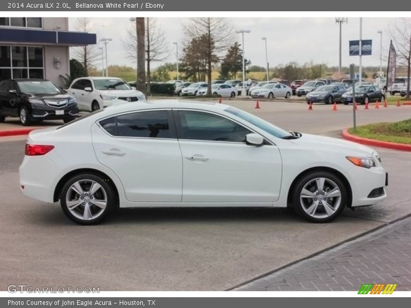 Bellanova White Pearl / Ebony 2014 Acura ILX 2.0L