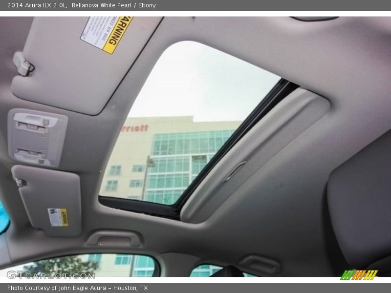 Bellanova White Pearl / Ebony 2014 Acura ILX 2.0L