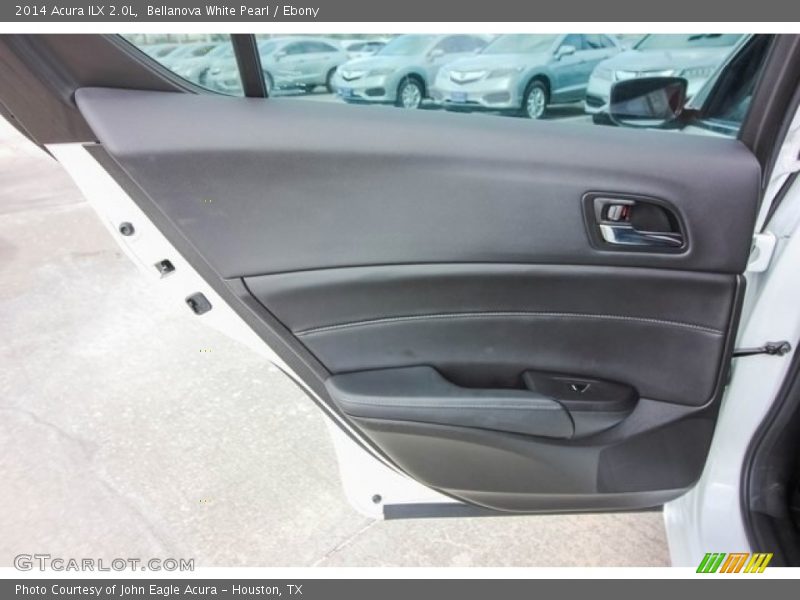 Bellanova White Pearl / Ebony 2014 Acura ILX 2.0L