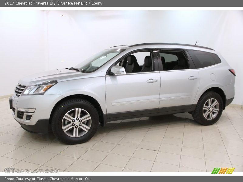 Silver Ice Metallic / Ebony 2017 Chevrolet Traverse LT
