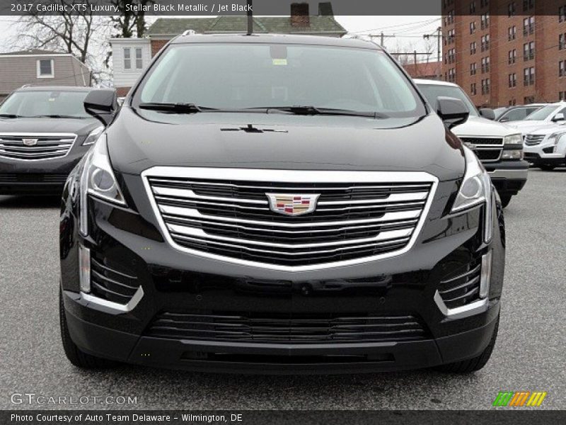 Stellar Black Metallic / Jet Black 2017 Cadillac XT5 Luxury