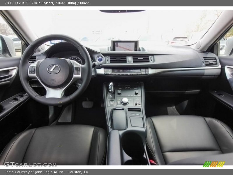 Silver Lining / Black 2013 Lexus CT 200h Hybrid