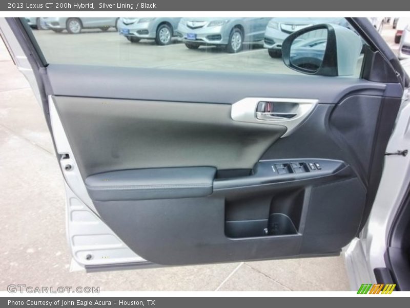 Silver Lining / Black 2013 Lexus CT 200h Hybrid