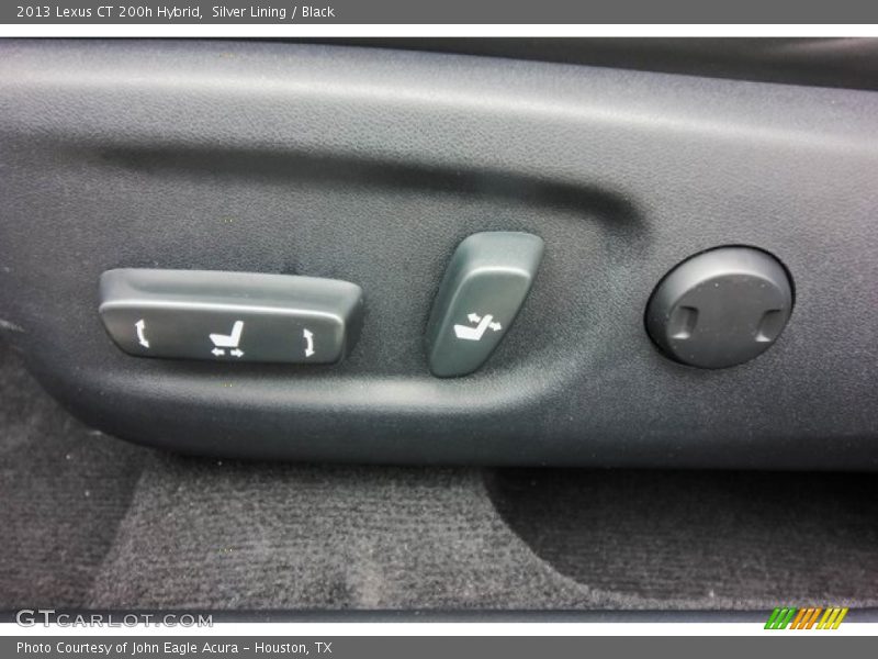Silver Lining / Black 2013 Lexus CT 200h Hybrid