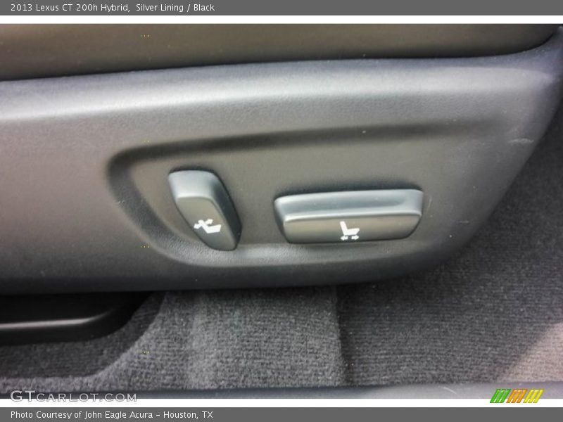 Silver Lining / Black 2013 Lexus CT 200h Hybrid