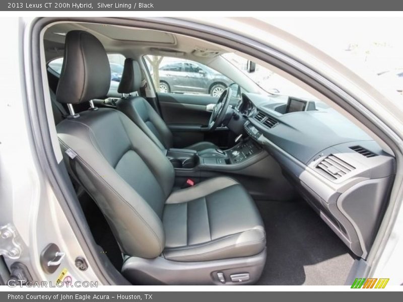 Silver Lining / Black 2013 Lexus CT 200h Hybrid
