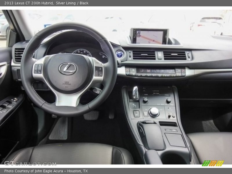 Silver Lining / Black 2013 Lexus CT 200h Hybrid