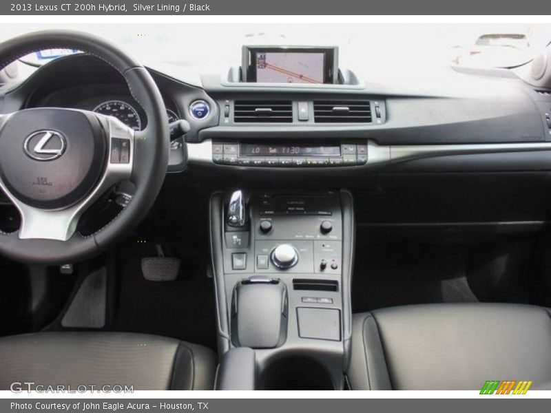 Silver Lining / Black 2013 Lexus CT 200h Hybrid