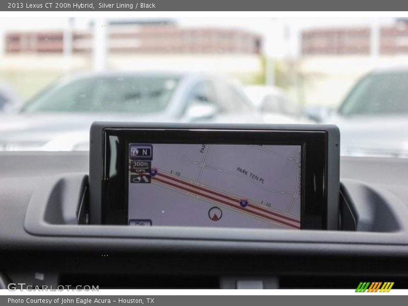 Silver Lining / Black 2013 Lexus CT 200h Hybrid
