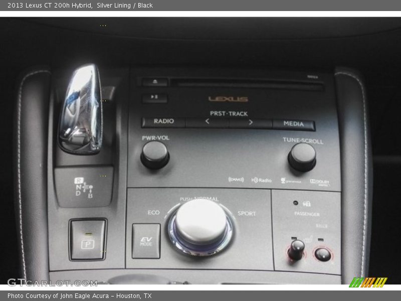 Silver Lining / Black 2013 Lexus CT 200h Hybrid