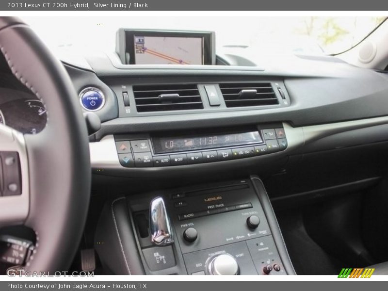 Silver Lining / Black 2013 Lexus CT 200h Hybrid
