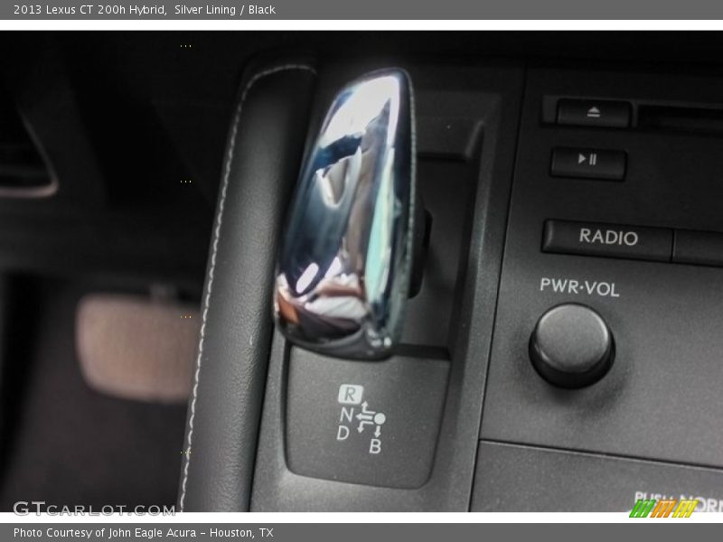 Silver Lining / Black 2013 Lexus CT 200h Hybrid