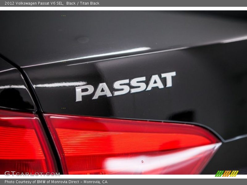Black / Titan Black 2012 Volkswagen Passat V6 SEL