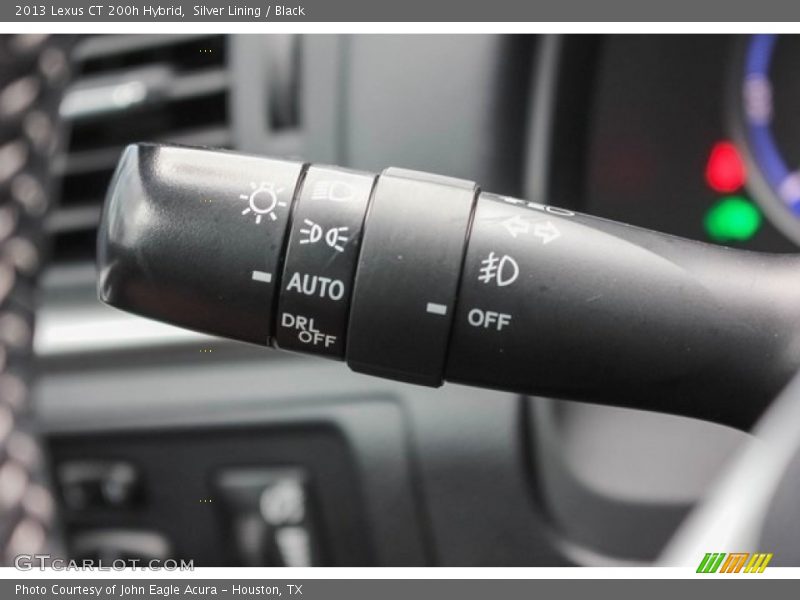 Silver Lining / Black 2013 Lexus CT 200h Hybrid