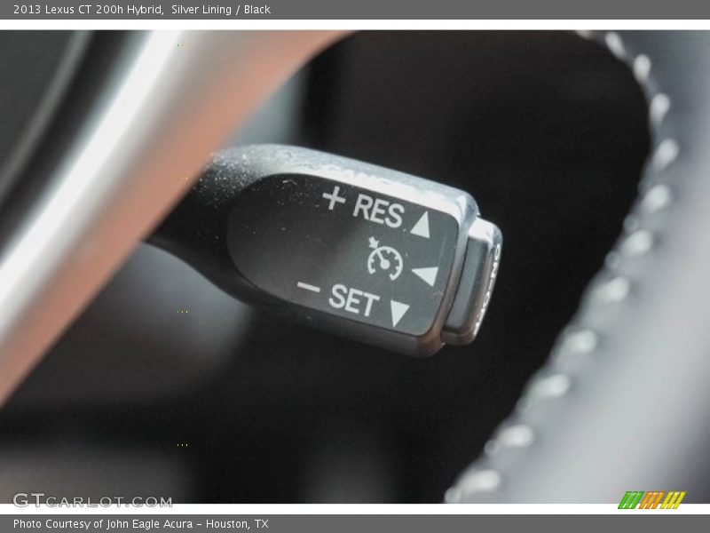 Silver Lining / Black 2013 Lexus CT 200h Hybrid