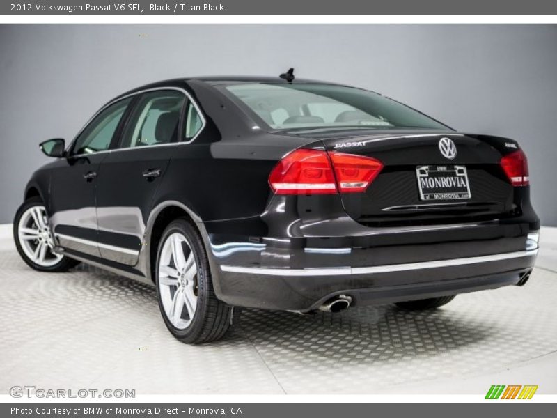 Black / Titan Black 2012 Volkswagen Passat V6 SEL